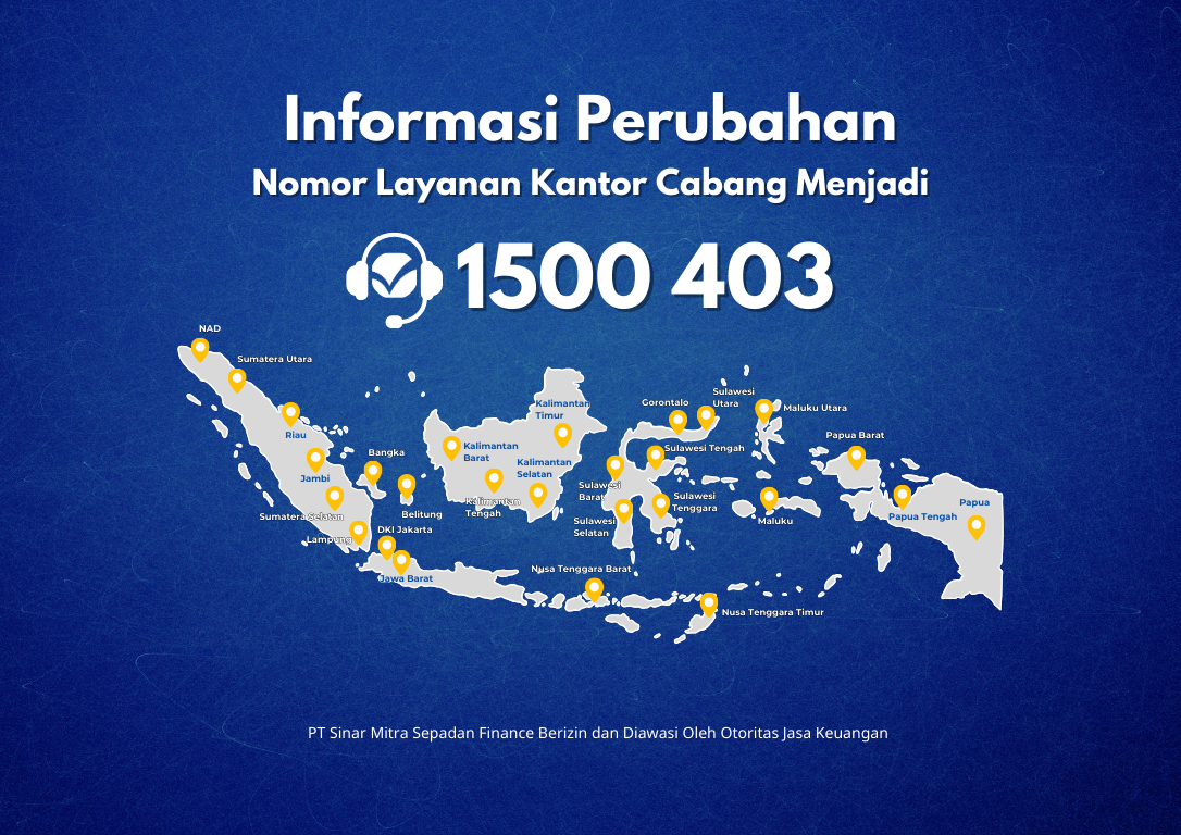 Tahap 3 Perubahan No Telepon Kantor Cabang SMS Finance, Cek di Sini!